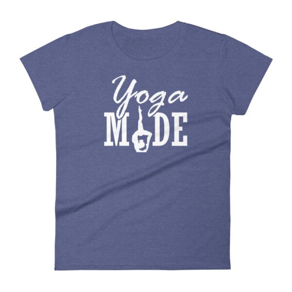 Yoga MADE Damen T-Shirt Heather Blau
