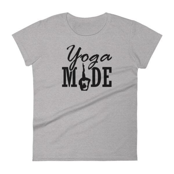 Yoga MADE Damen T-Shirt Heather Grau