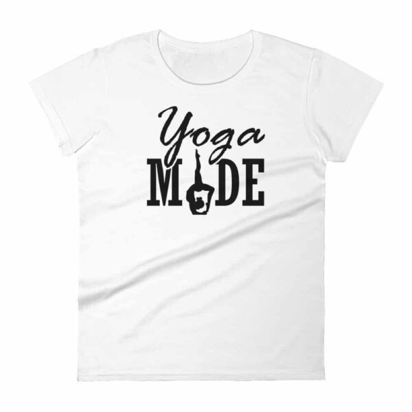 Yoga MADE Damen T-Shirt Weiß